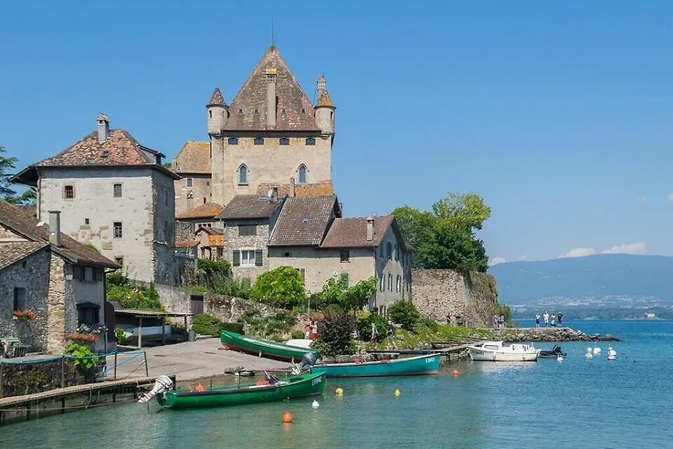 Lägenhet Le Clos Du Leman I Charme & Sauna Anthy-sur-Leman